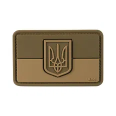 Нашивка M-Tac Прапор України з гербом PVC Coyote 