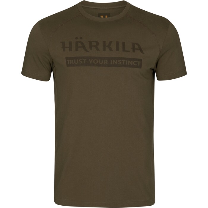 Футболка Harkila logo зелена