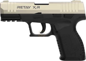 Пистолет стартовый Retay XR кал. 9 мм. Цвет - satin