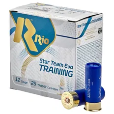 Патрон RIO Star Team EVO Training кал. 12/70 дріб № 7.5 (2,4 мм) навішування 21 г поч. швидкість 420 м/з