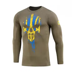 Футболка M-Tac Месник довгий рукав Olive/Yellow/Blue