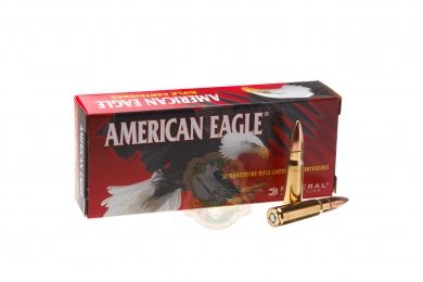 Патрон Federal American-Eagle 7,62х39 FMJ 8,04гр (124GR)