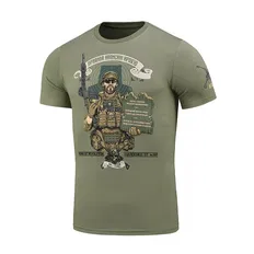 Футболка M-Tac Заповіді стрільця Light Olive