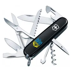 Нож Victorinox Huntsman Ukraine Трезубец огненный