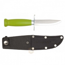 Нож Morakniv Scout 39 Safe, зеленый