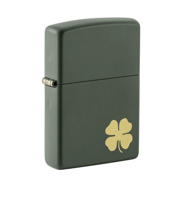 Запальничка Zippo 221 Four Leaf Clover Design
