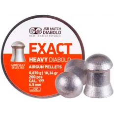 Кулі пневматичні JSB Diabolo Exact Heavy Кал. 4.52 мм. 0.67 г. 200 шт/уп