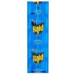 Пластины Raid для фумигатора 10 шт
