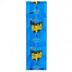 Пластины Raid для фумигатора 10 шт