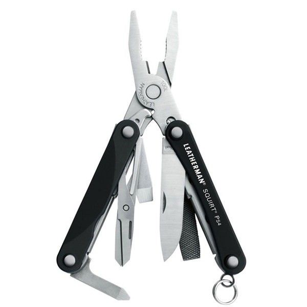 Мультиінструмент Leatherman Squirt PS4 Black