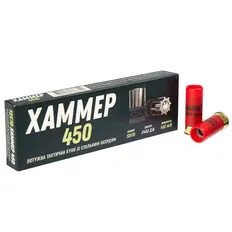 Патрон ТАХО Хаммер-450 NEW кал. 12/70 куля Хаммер маса 33,5 г