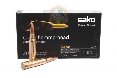 Набій Sako Super Hammerhead SP кал.308Win 11,7гр