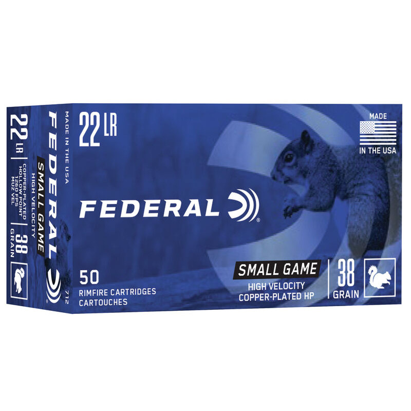 Патрон нарізний Federal Game Shok, 22LR, HP 2,46гр (38GB)