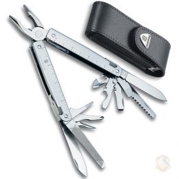 Мультитул VICTORINOX SwissTool з шкіряним чохлом