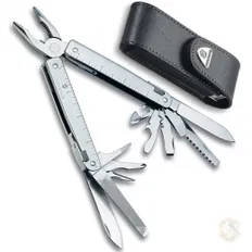 Мультитул VICTORINOX SwissTool з шкіряним чохлом
