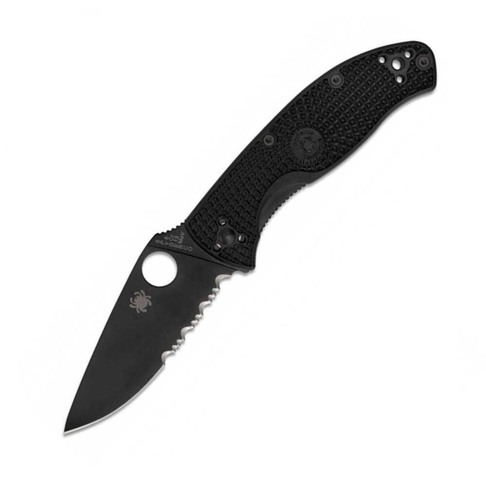 Ніж Spyderco Tenacious Black Blade Lightweight