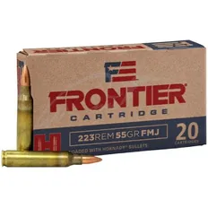 Набій Hornady Frontier кал. 223 Rem куля FMJ маса 55 гр (3,6 г)