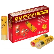 Набій D Dupleks Dupo 20 кал. 20/70 куля Dupo маса 23 м