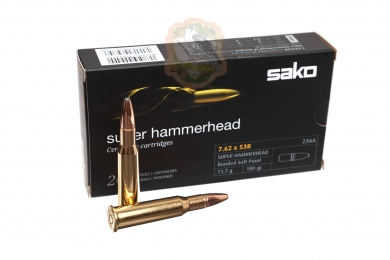 Набій Sako Super Hammerhead SP кал.7.62х54R 11,7гр