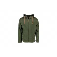 Кофта Orbis Textil Herrenjacke Strick-Fleece зелена