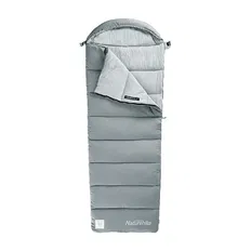 Спальний мішок Naturehike M400 NH20MSD02 (1°C), лівий, сірий