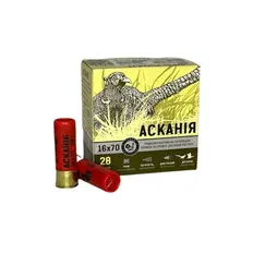 Набій Тахо Асканія кал. 16х70 №000 28г