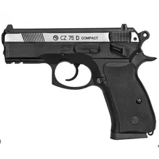 Пістолет пневматичний ASG CZ 75D Compact Nickel. CO2. BB кал. 4.5 мм