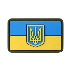 Нашивка M-Tac Прапор України з гербом у центрі PVC