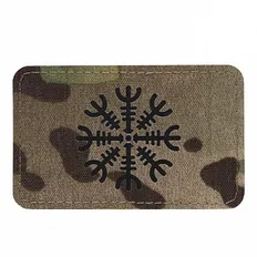 Нашивка M-Tac Шолом Жаху Laser Cut Multicam/Black