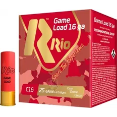 Набій RIO Game Load C16 NEW (б/к) кал. 16/70 дріб №0 28 г