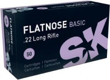 Набій SK Flatnose Basic кал. 22LR куля 2,59 г/ 40 гран