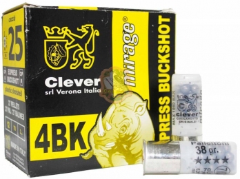 Патрон Mirage T4 Express Buckshot 21P кал. 12/70 №11/0 38 гр