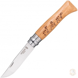 Нож Opinel №8 Animalia "Собака"