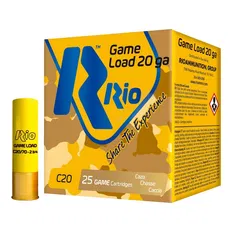 Патрон RIO Game Load C20 кал. 20/70 дробь №00 (4,5 мм) навеска 28 г