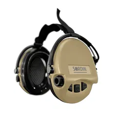 Навушники Sordin Supreme Mil AUX Neckband Sand