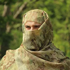 Маскувальний шарф-сітка CamoTec SFVS Multicam