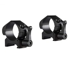 Кільця швидкознімні Hawke Precision Steel. d - 25.4 мм Low. Weaver/Picatinny