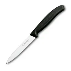 Ніж для очищення овочів Victorinox SWISS CLASSIC 10см чорн 6.7703