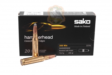 Набій Sako Hammerhead SP кал.308Win 13,0гр