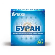 Патрон Тахо "Буран" (б/к) кал. 12х70 №4 36 г
