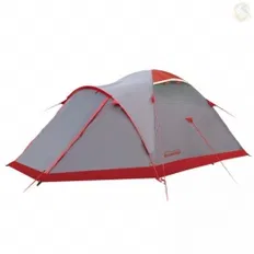 Намет Tramp Mountain 4 V2 (Grey/Red)