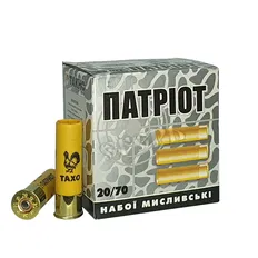 Патрон ТАХО Патріот кал. 20/70 дріб №5