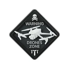 Нашивка M-Tac Drones Zone PVC Black