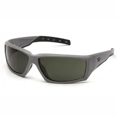 Окуляри Venture Gear Tactical OverWatch Gray (forest gray) Anti-Fog, чорно-зелені в сірій оправі 3ОВ