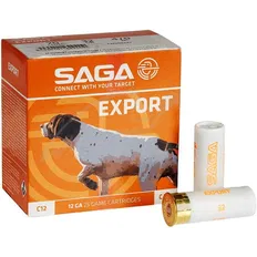 Набій Saga EXPORT кал. 12/70 дріб №4/0 (5 мм) 32 г