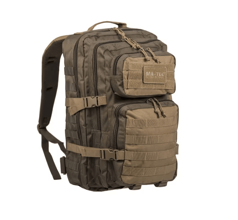 Рюкзак Mil-Tec Large Assault Pack 36 л Green/coyote
