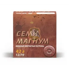 Патрон Тахо "Семи Магнум" кал.12х70 №5 42г