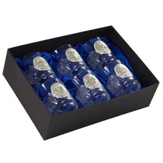 Набор стаканов Boss Crystal Козаки Brillante с серебряными накладками