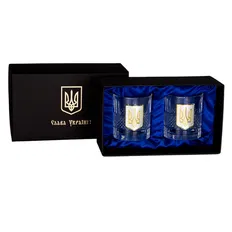 Набір келихів для віскі Boss Crystal Тризуб 2 шт (B2TRY1XG)