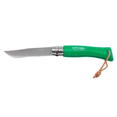 Нож Opinel №7 VRI Inox Trekking зеленый